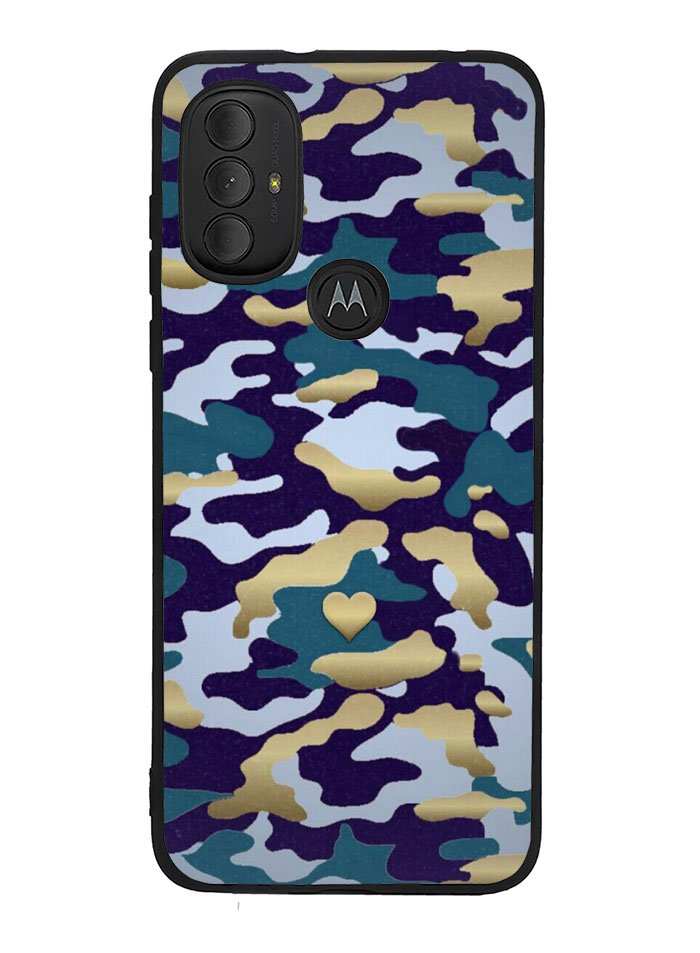 New Camo Heart Motorola Moto G Pure 2021 , Moto G Power 2022 Case OV8818