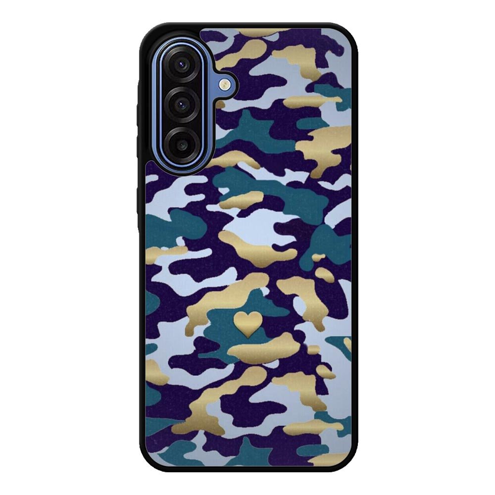 New Camo Heart Samsung Galaxy A17 Case QC8818