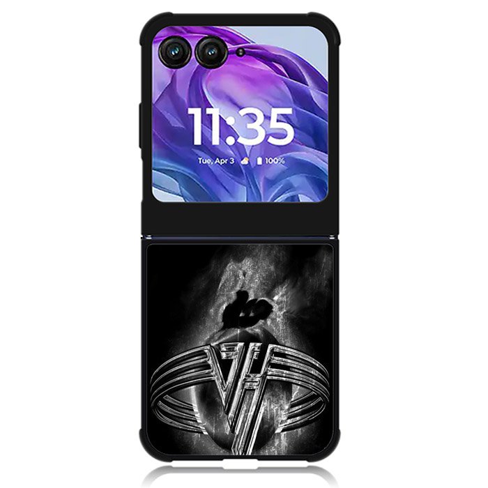 Van Halen Cool Black Motorola Moto Razr Plus 2024 , Moto Razr+ 2024 Case OV8830