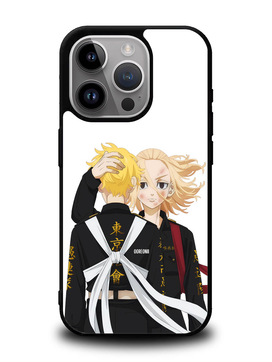 Takemichi Hanagaki and Sano Manjiro iPhone 16 Pro Case OV8838