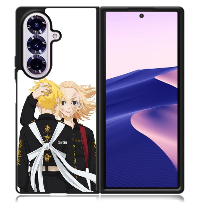 Takemichi Hanagaki and Sano Manjiro Samsung Galaxy Z Fold 7 Case OV8838