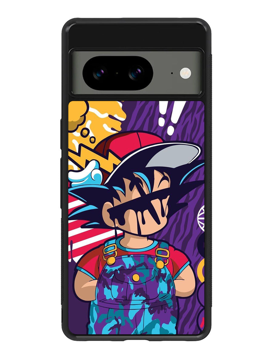 The Cute Dragon Ball Z Goku Google Pixel 8A Case QC8840
