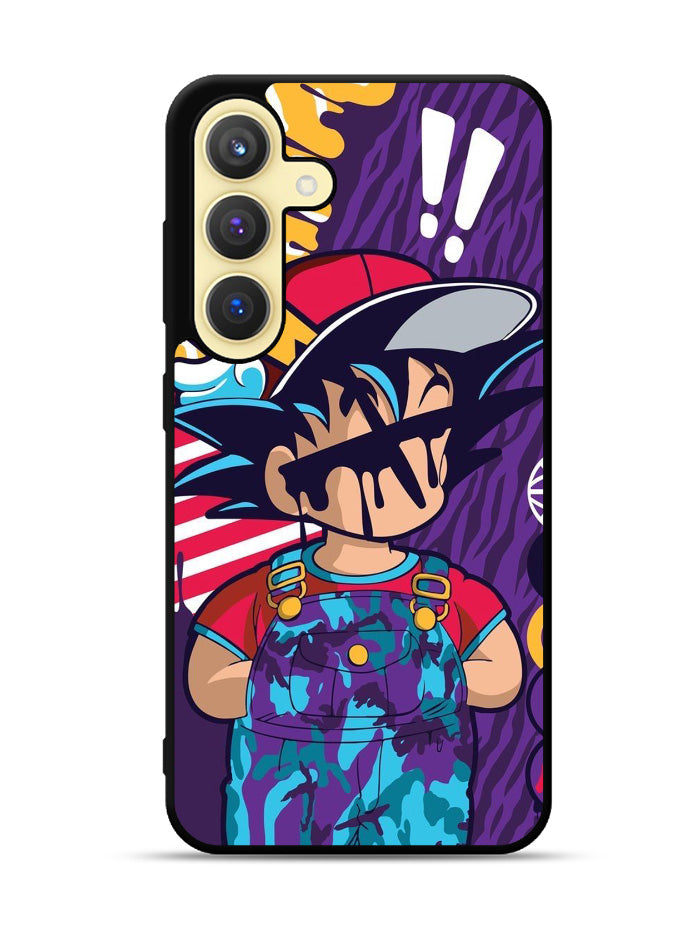 The Cute Dragon Ball Z Goku Samsung Galaxy S25 Plus 5G , Samsung Galaxy S25+ 5G Case OV8840