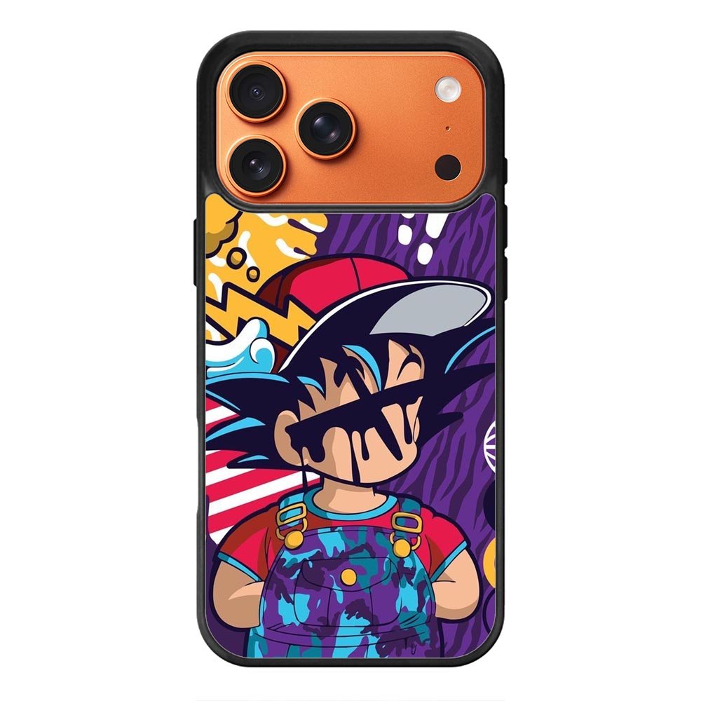 The Cute Dragon Ball Z Goku iPhone 17 Pro Max Case QC8840