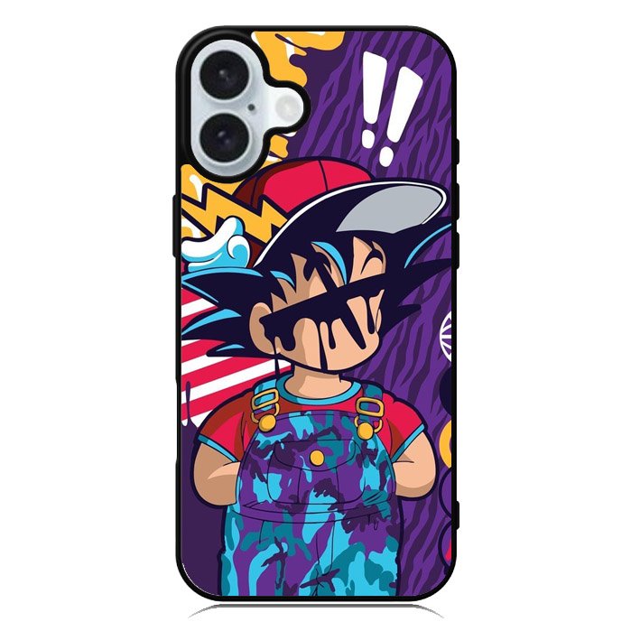 The Cute Dragon Ball Z Goku iPhone 16 Case QC8840