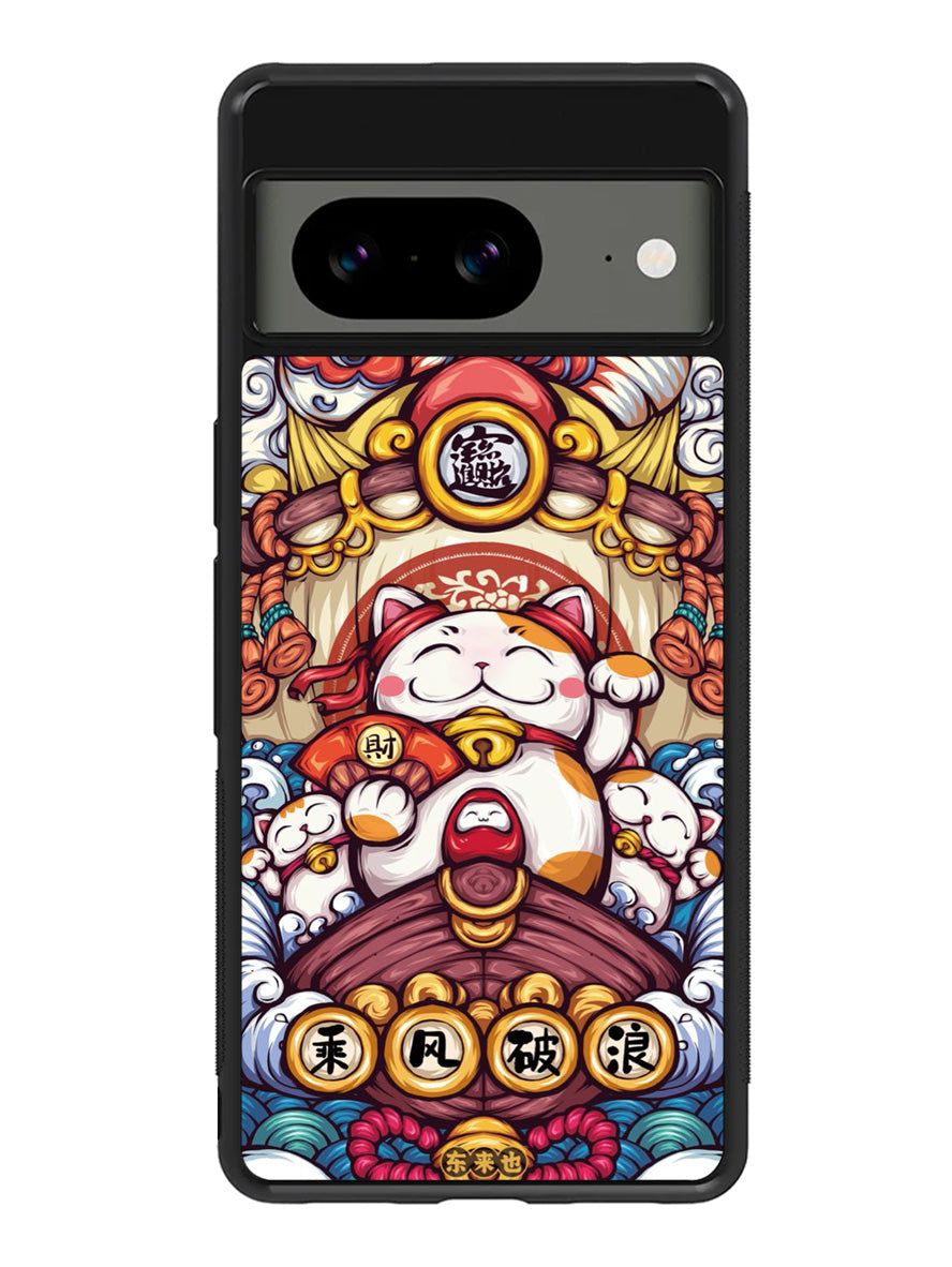 Cute Maneki Neko Google Pixel 8A Case QC8850
