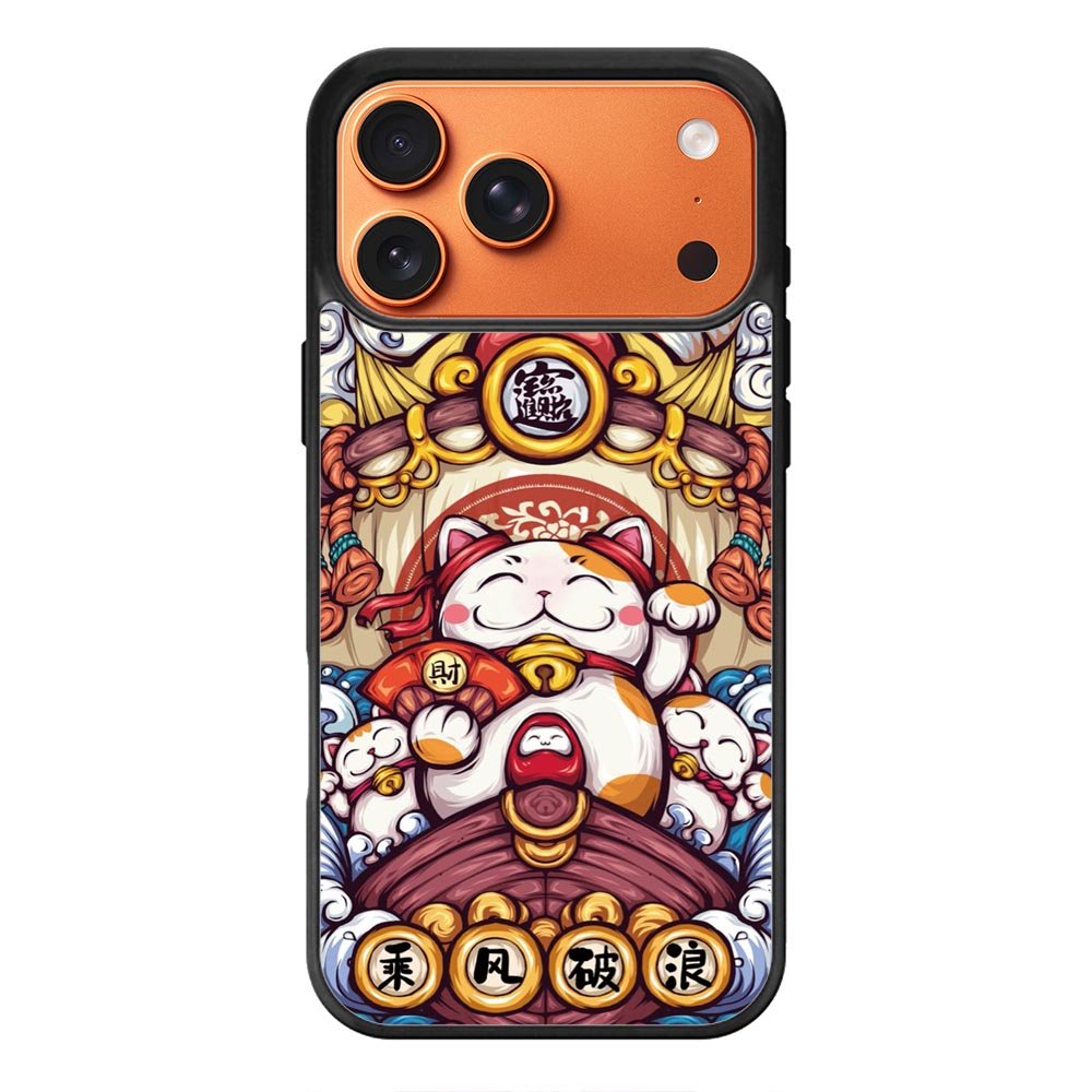 Cute Maneki Neko iPhone 17 Pro Max Case OV8850