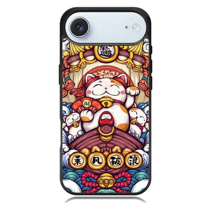 Cute Maneki Neko iPhone 17 Air Case OV8850