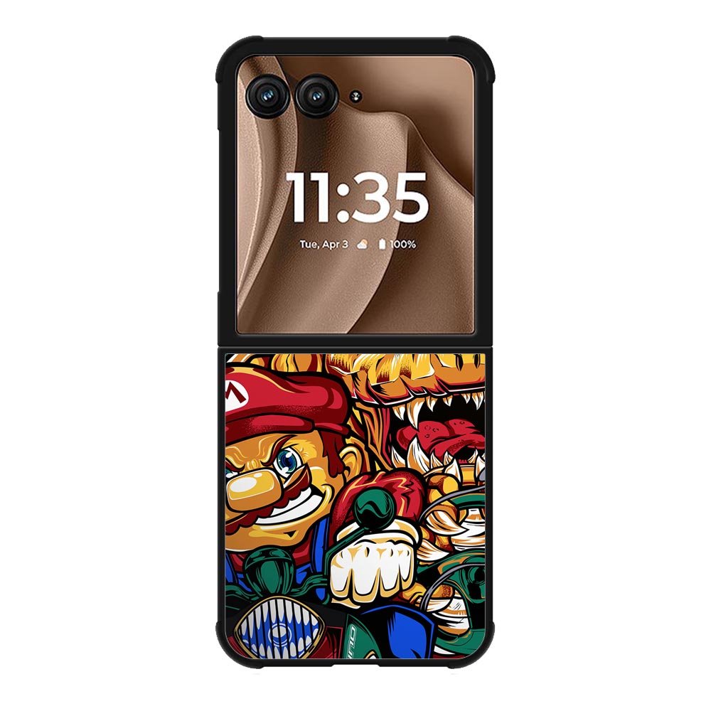 Mario Racing Brother Motorola Moto RAZR Plus 2025 Case OV8852