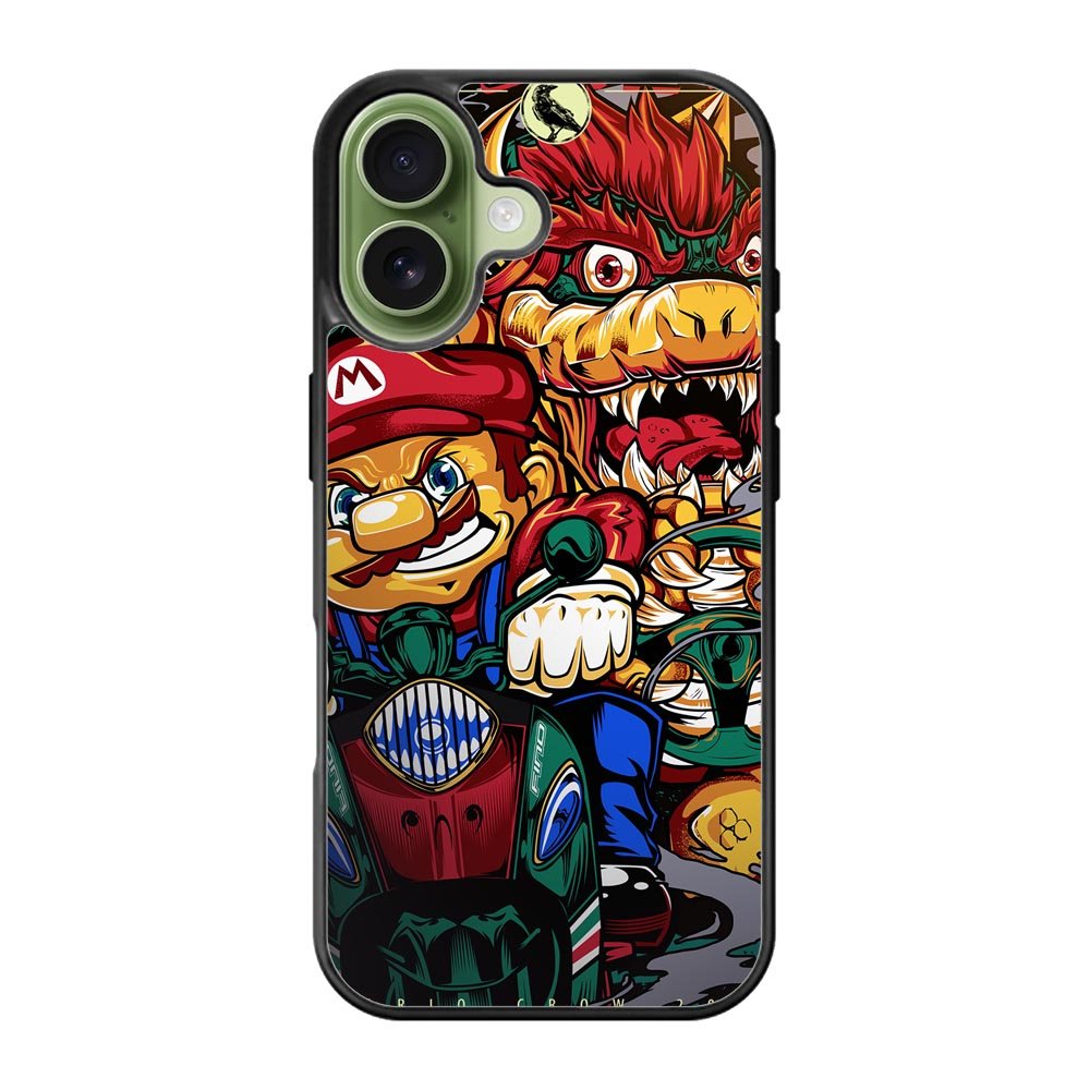 Mario Racing Brother iPhone 17 Case QC8852