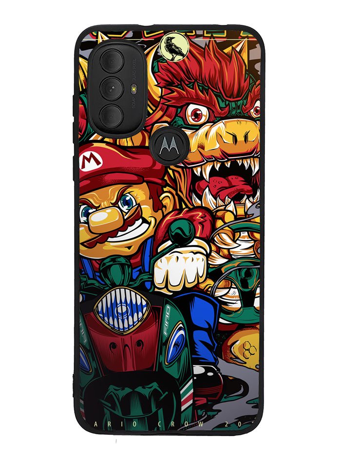 Mario Racing Brother Motorola Moto G Pure 2021 , Moto G Power 2022 Case OV8852
