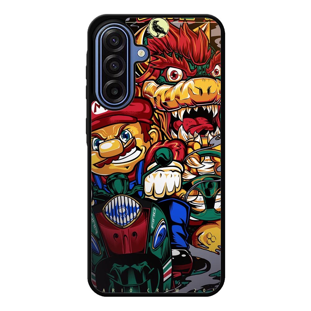 Mario Racing Brother Samsung Galaxy A17 Case QC8852