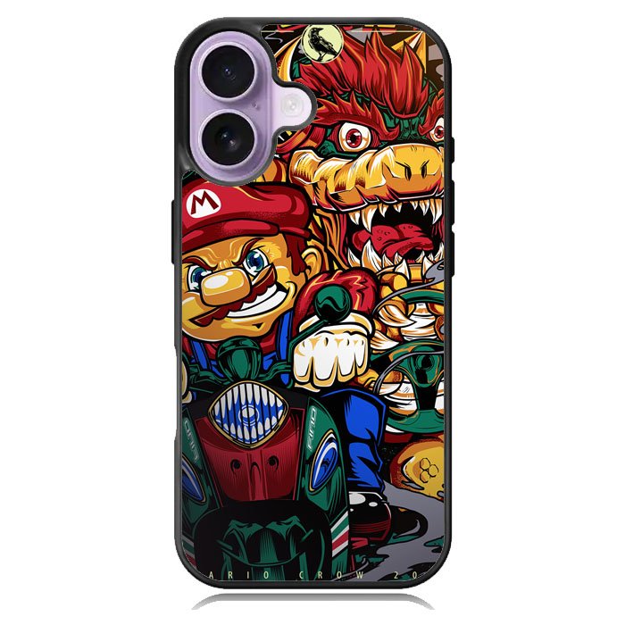 Mario Racing Brother iPhone 17 Case OV8852