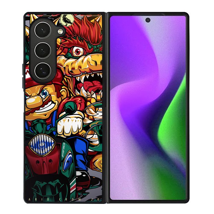 Mario Racing Brother Samsung Galaxy Z Fold 6 5G 2024 Case OV8852