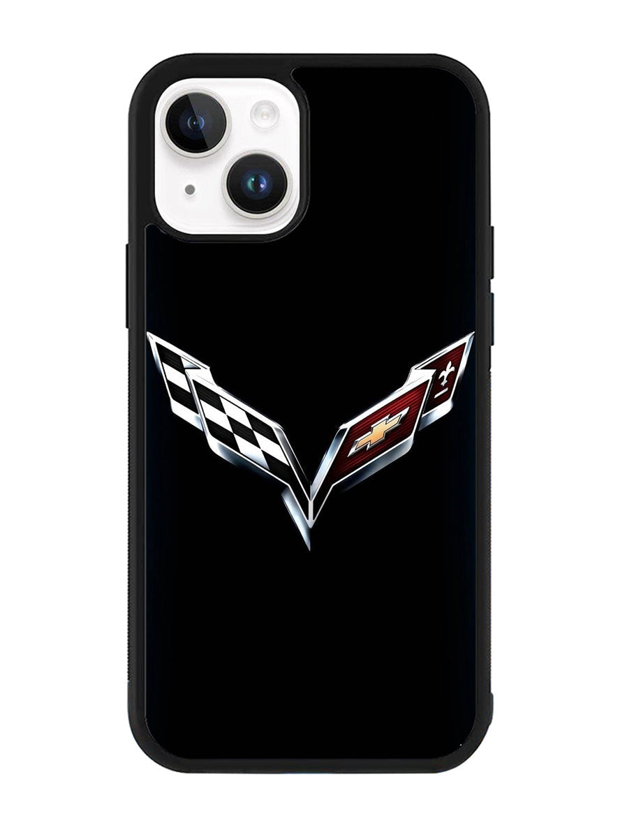 Corvette Logo iPhone 14 Plus Case QC8845