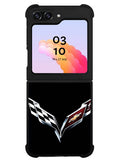 Corvette Logo Samsung Galaxy Z Flip 5 5G 2023 Case OV8845