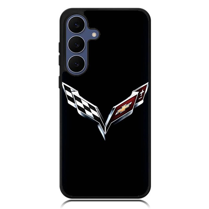 Corvette Logo Samsung Galaxy S25 FE Case OV8845
