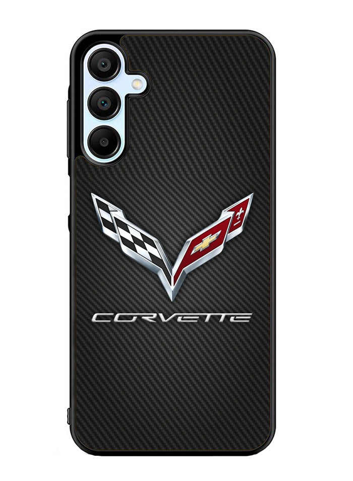 Corvette Logo Carbon 2nd Samsung Galaxy A15 5G Case