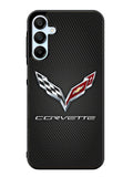 Corvette Logo Carbon 2nd Samsung Galaxy A25 5G Case