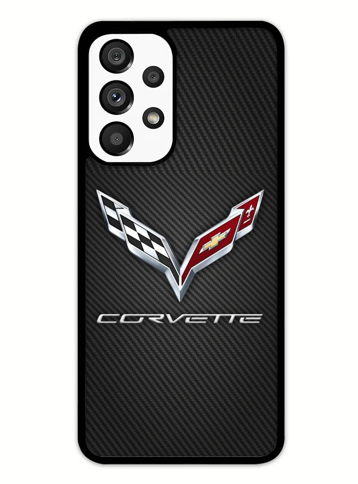 Corvette Logo Carbon 2nd Samsung Galaxy A53 5G Case