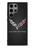 Corvette Logo Carbon 2nd Samsung Galaxy S23 Ultra 5G Case