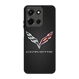 Corvette Logo Carbon 2nd Motorola Moto G 5G 2025 Case OV0417