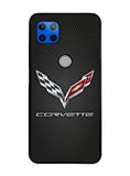 Corvette Logo Carbon 2nd Motorola Moto G 5G Case , Moto One 5G Ace Case