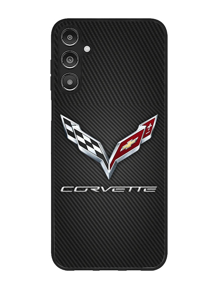 Corvette Logo Carbon 2nd Samsung Galaxy A14 5G Case