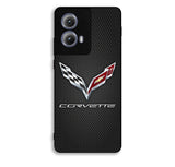 Corvette Logo Carbon 2nd Motorola Moto Edge 2024 Case OV3440
