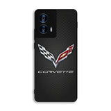Corvette Logo Carbon 2nd Motorola Moto G Power 5G 2024 Case OV0417