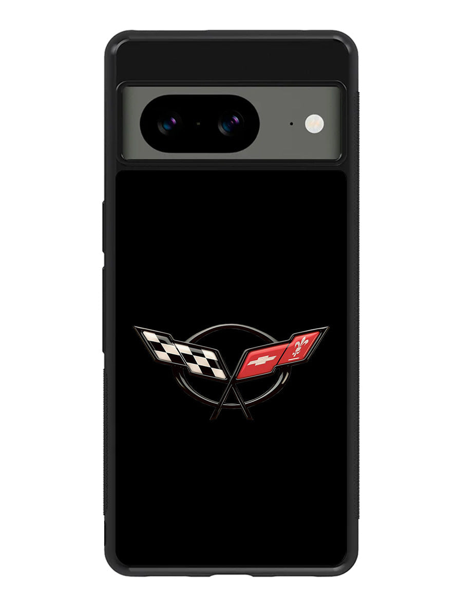 Corvette Old Logo Google Pixel 8A Case QC8848