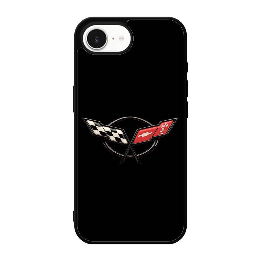 Corvette Old Logo iPhone 17e Case OV8848