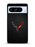 C8 Carbon Logo Google Pixel 8 Pro Case QC8842