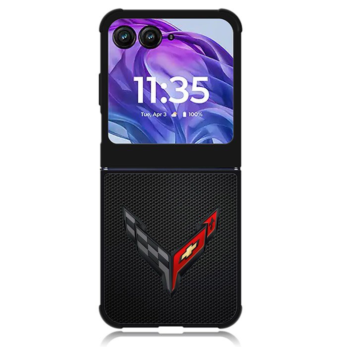 C8 Carbon Logo Motorola Moto Razr Plus 2024 , Moto Razr+ 2024 Case OV8842