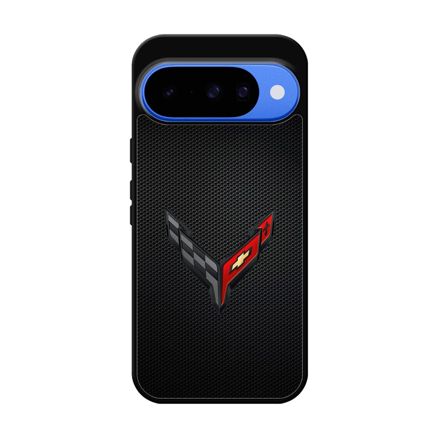 C8 Carbon Logo Google Pixel 10 Case QC8842