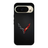 C8 Carbon Logo Google Pixel 10 Pro Case QC8842