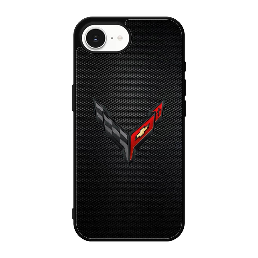 C8 Carbon Logo iPhone 17e Case OV8842
