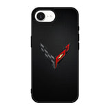 C8 Carbon Logo iPhone 17e Case OV8842