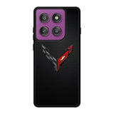 C8 Carbon Logo Motorola Moto Edge 60 Pro Case QC8842