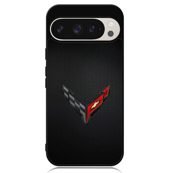 C8 Carbon Logo Google Pixel 9 Pro XL Case OV8842
