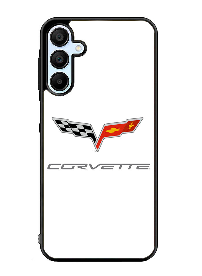 Corvette Logo White Background Samsung Galaxy A15 5G Case OV8847