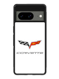 Corvette Logo White Background Google Pixel 8 Case QC8847