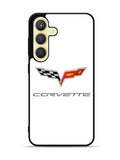 Corvette Logo White Background Samsung Galaxy S25 Plus 5G , Samsung Galaxy S25+ 5G Case OV8847