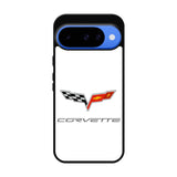 Corvette Logo White Background Google Pixel 10 Case OV8847