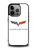 Corvette Logo White Background iPhone 16 Pro Max Case OV8847