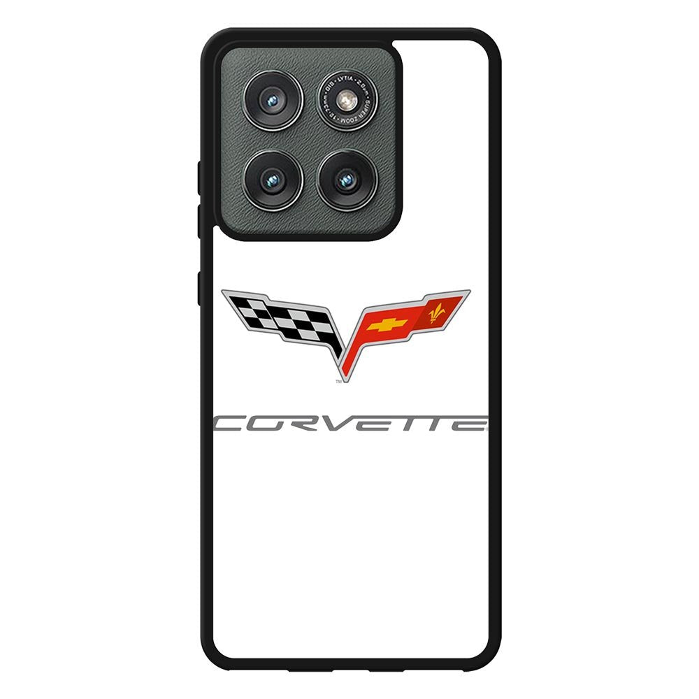 Corvette Logo White Background Motorola Moto Edge 2025 Case OV8847
