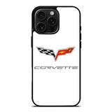 Corvette Logo White Background iPhone 16 Pro Max Case OV8847