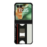 Retro Cassette Tape AGFA FeI Motorola Moto RAZR 2025 Case OV8856