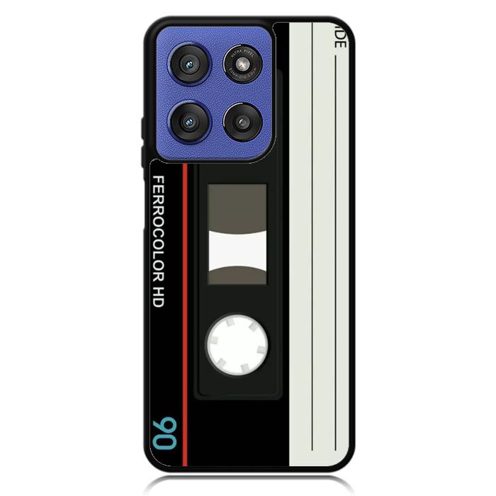 Retro Cassette Tape AGFA FeI Motorola Moto G Stylus 5G 2025 Case OV8856