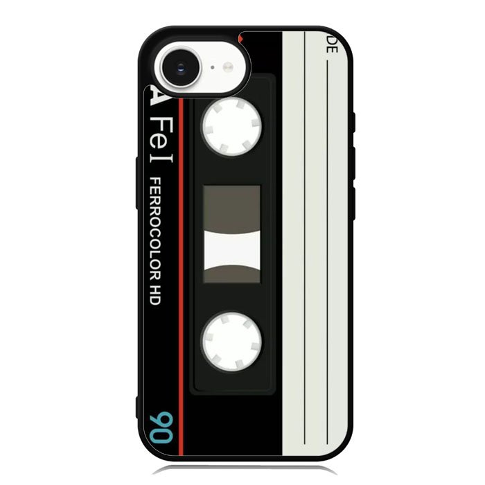 Retro Cassette Tape AGFA FeI iPhone 16e Case OV8856